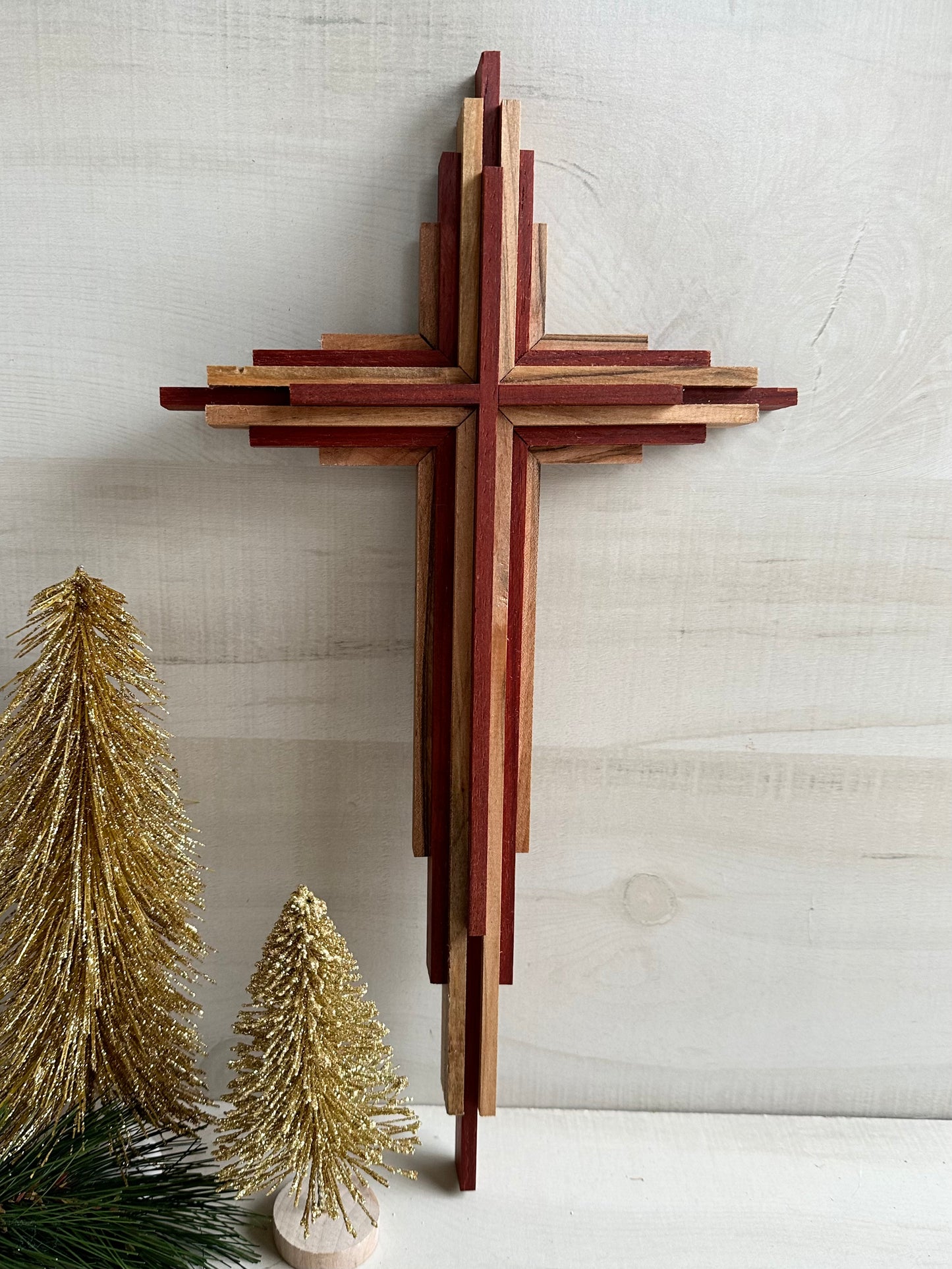 15” Layered Cross